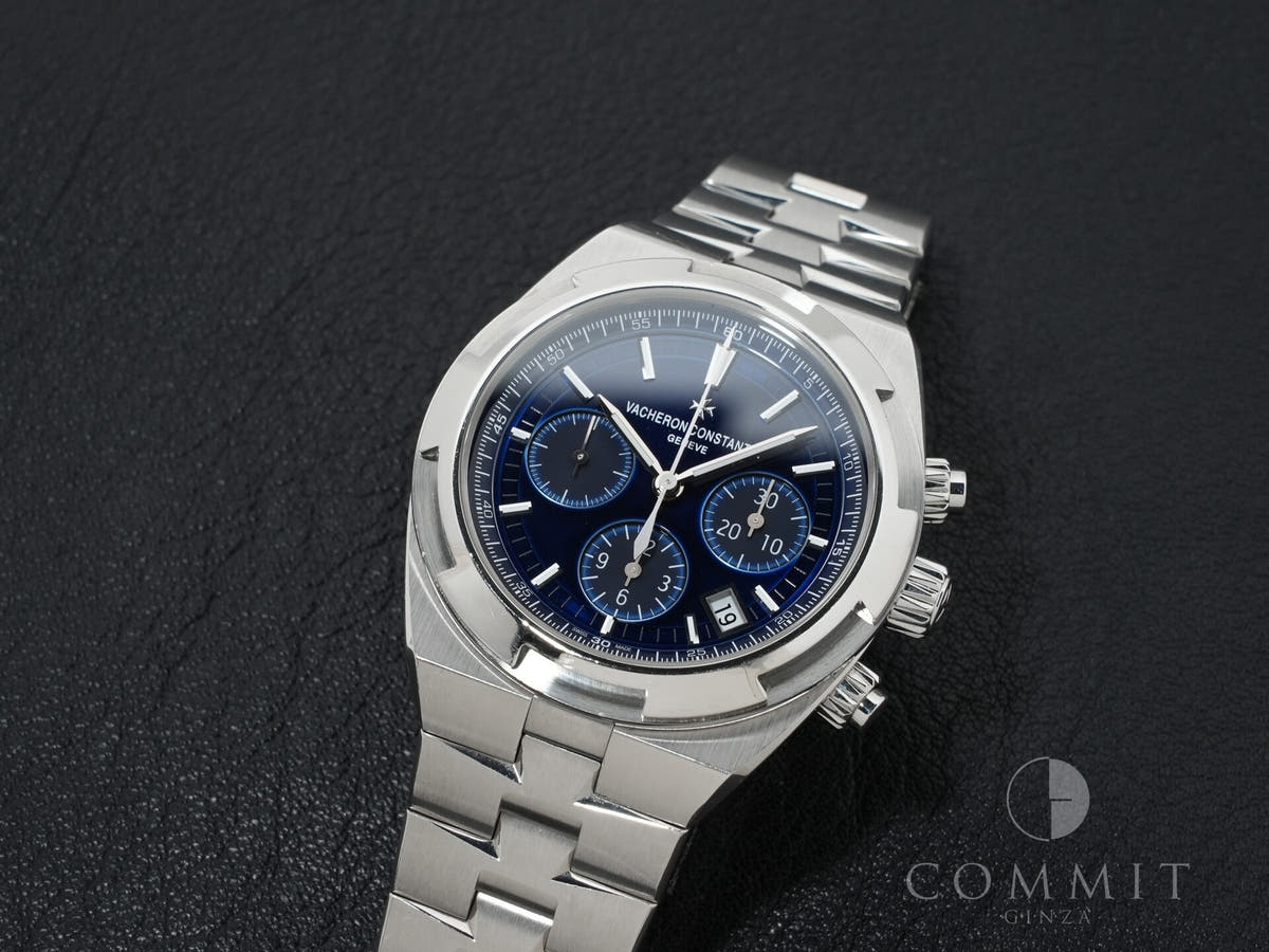 Vacheron Constantin Overseas Chronograph Ref.5500V/110A-B148 Blue Dial Used 47egog4o