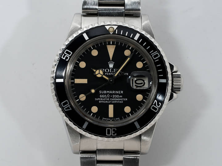 ロレックス サブマリーナー デイト Ref.1680 ステンレススチール ブラック文字盤