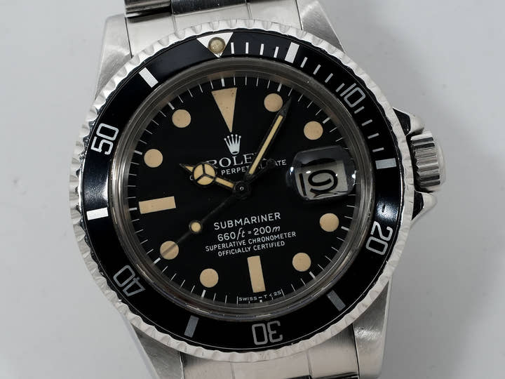 ロレックス サブマリーナー デイト Ref.1680 ステンレススチール ブラック文字盤