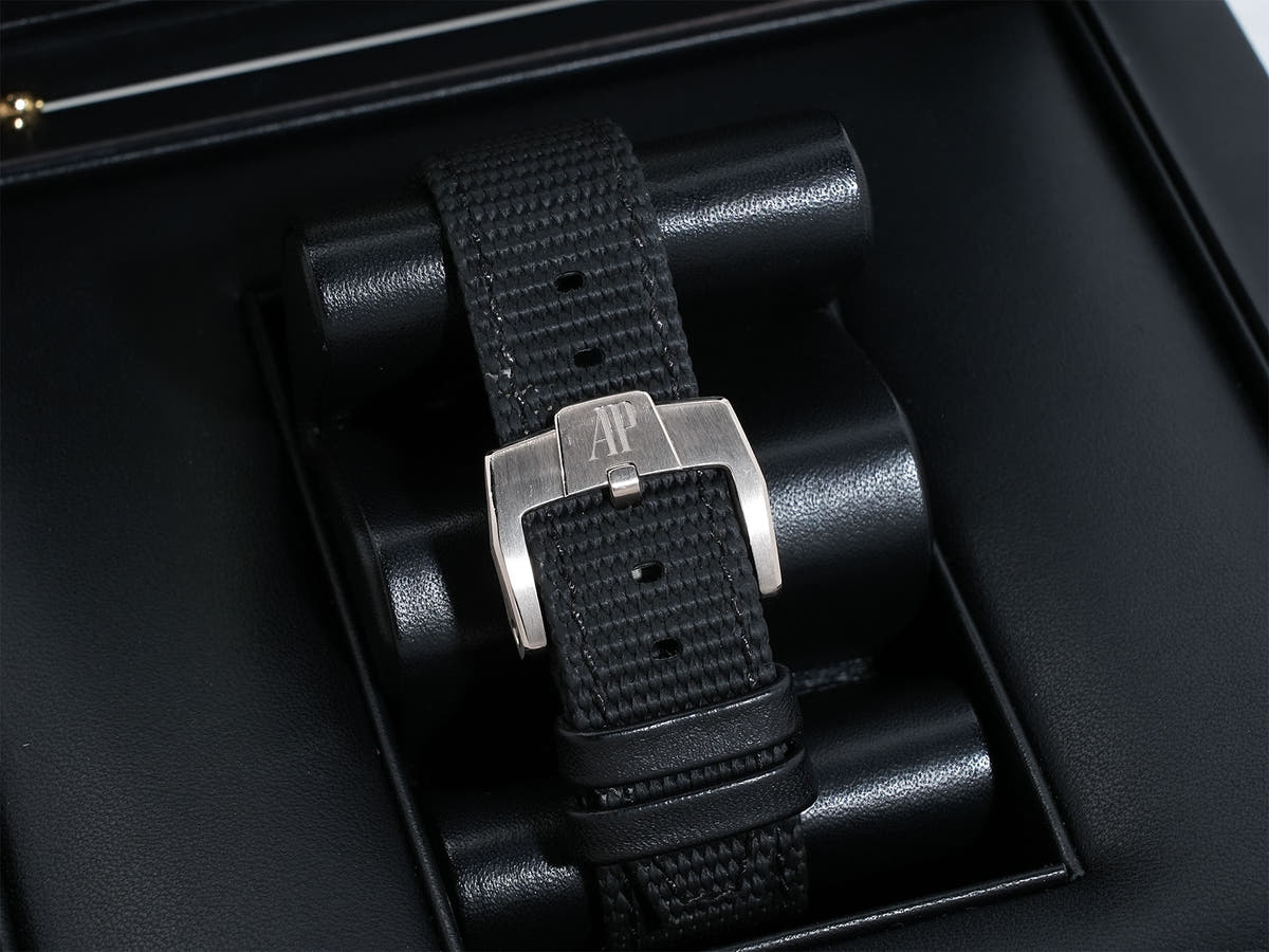 Audemars Piguet CODE 11.59 by Audemars Piguet Ref.15210BC.OO.A321CR.01 18KWG Blue lacquer dial Used mkavio43