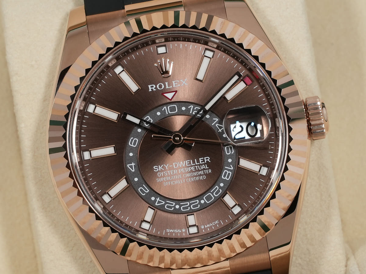 ロレックス スカイドゥエラー Ref.336235 チョコレート文字盤 美品 3tc2honu