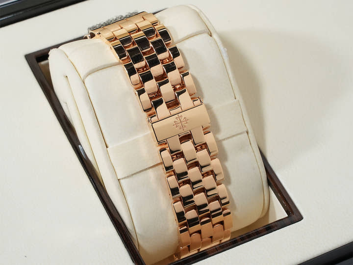 パテックフィリップ パーペチュアルカレンダー クロノグラフ Ref.5270/1R-001 ローズゴールド エボニーブラック ソレイユ文字盤