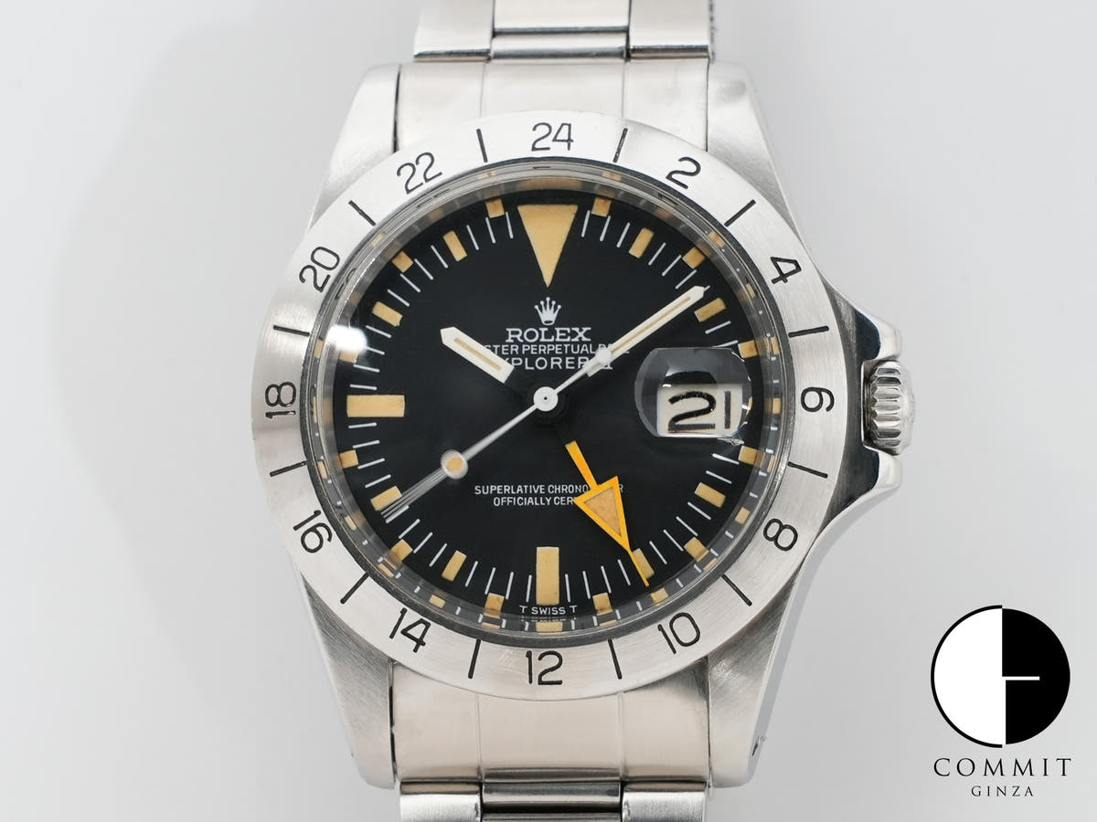 Rolex Explorer II Ref.1655 Black Dial Used qhh7xsks