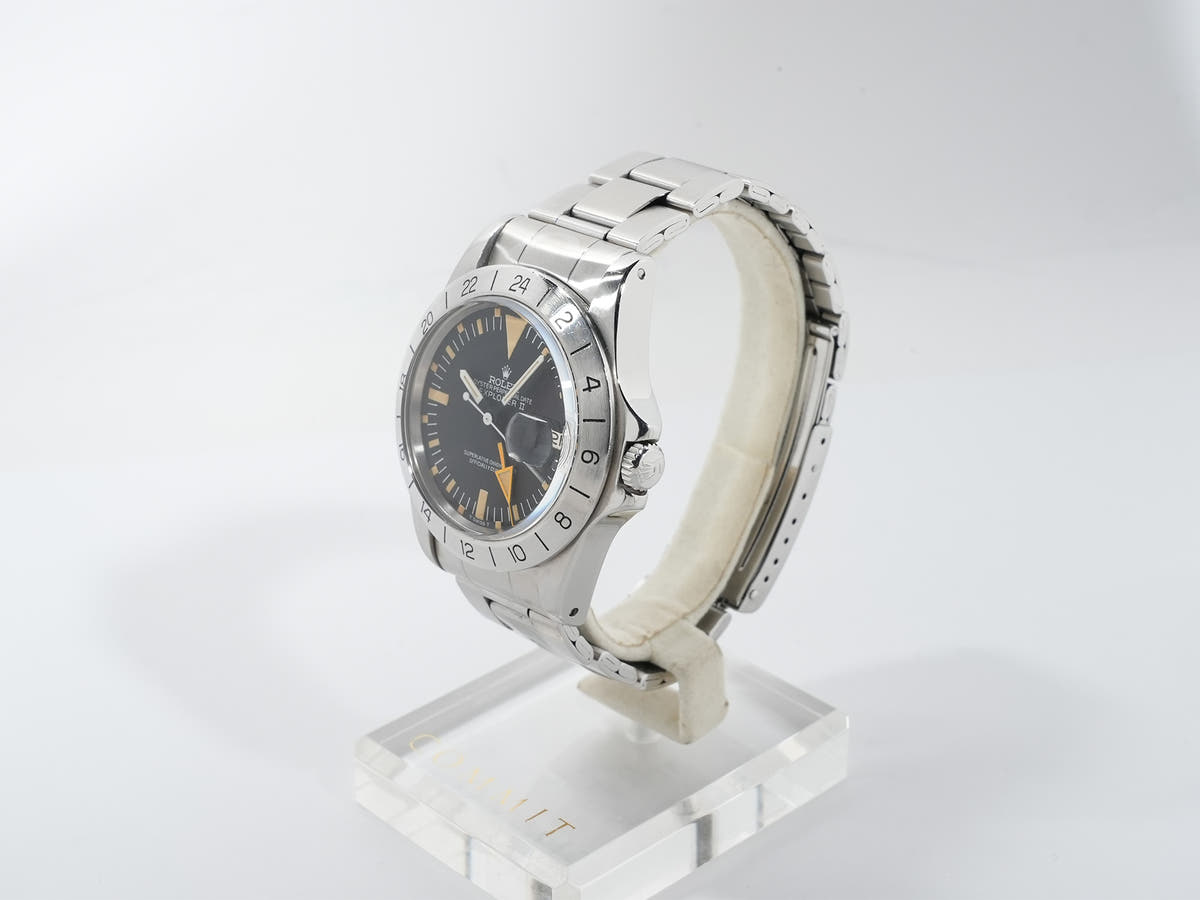 Rolex Explorer II Ref.1655 Black Dial Used qhh7xsks
