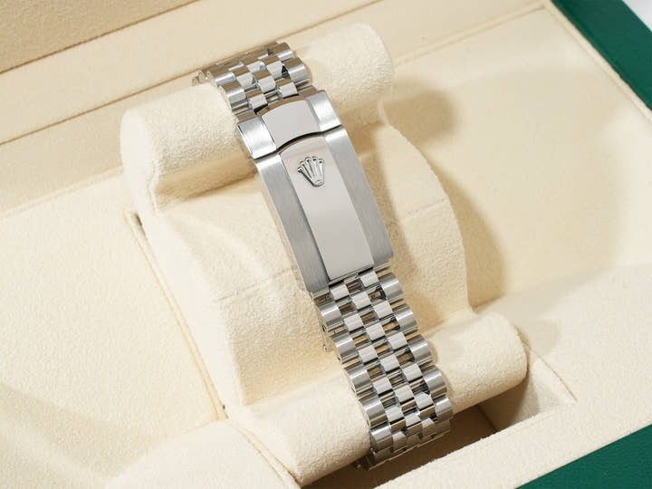 Rolex Datejust 41 Ref. 126334 Stainless Steel/White Gold Slate Roman Dial Jubilee Bracelet