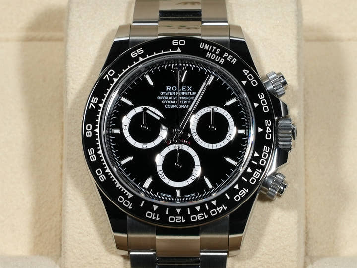 ロレックス デイトナ Ref.126500LN ステンレススチール ブラック文字盤