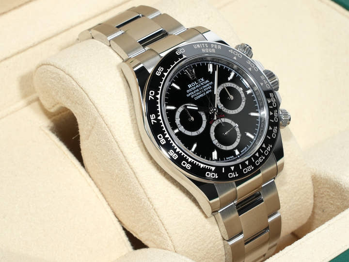 ロレックス デイトナ Ref.126500LN ステンレススチール ブラック文字盤