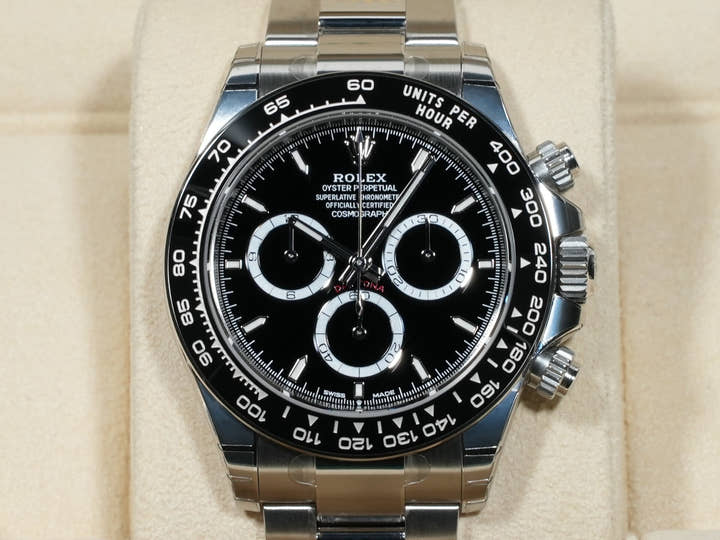 ロレックス デイトナ Ref.126500LN ステンレススチール ブラック文字盤