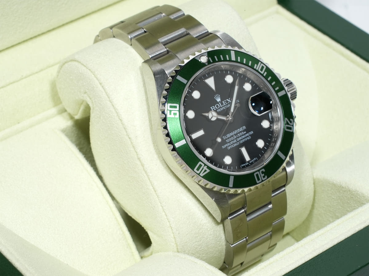 ロレックス サブマリーナー デイト Ref.16610LV ブラック文字盤 美中古 t2pfkrf3