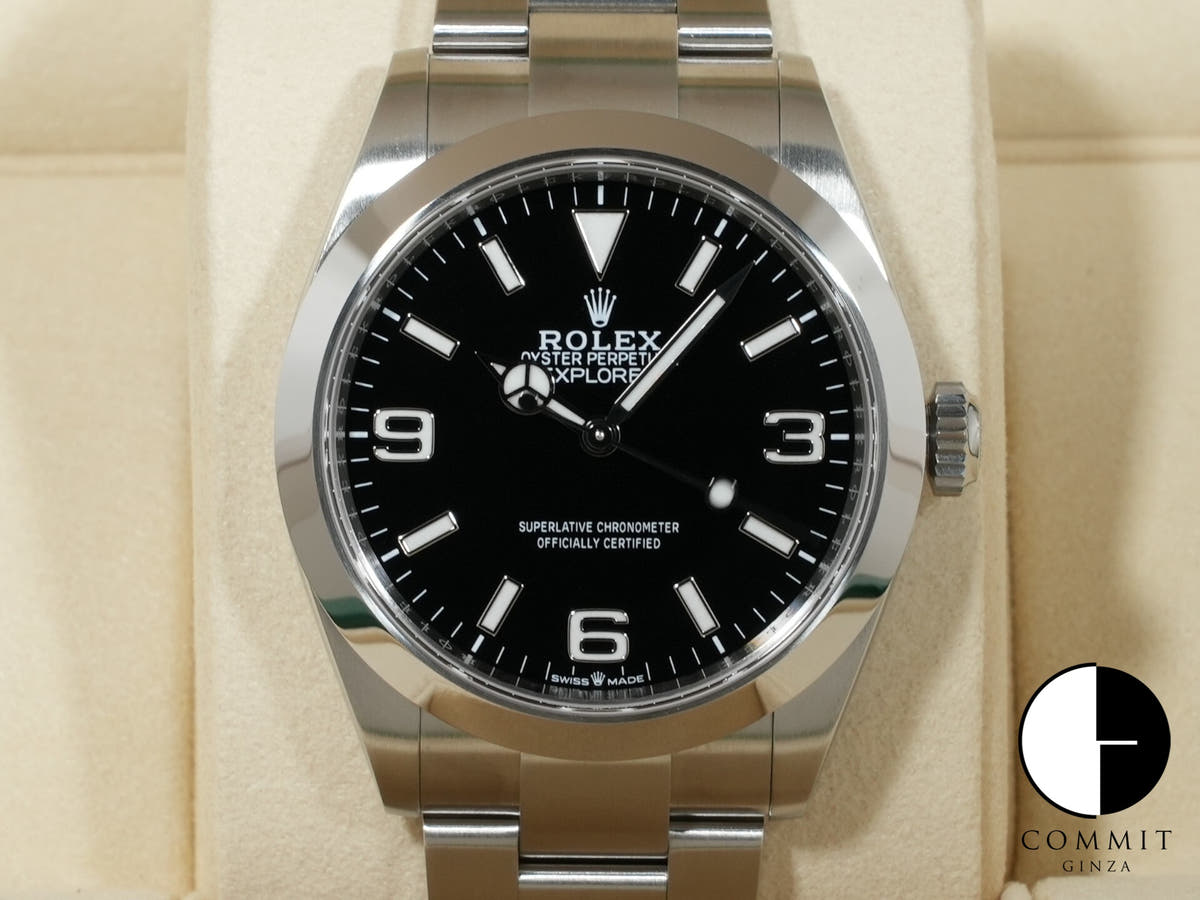 ロレックス エクスプローラー40 Ref.224270 ブラック文字盤 未使用 fjyv9jqr