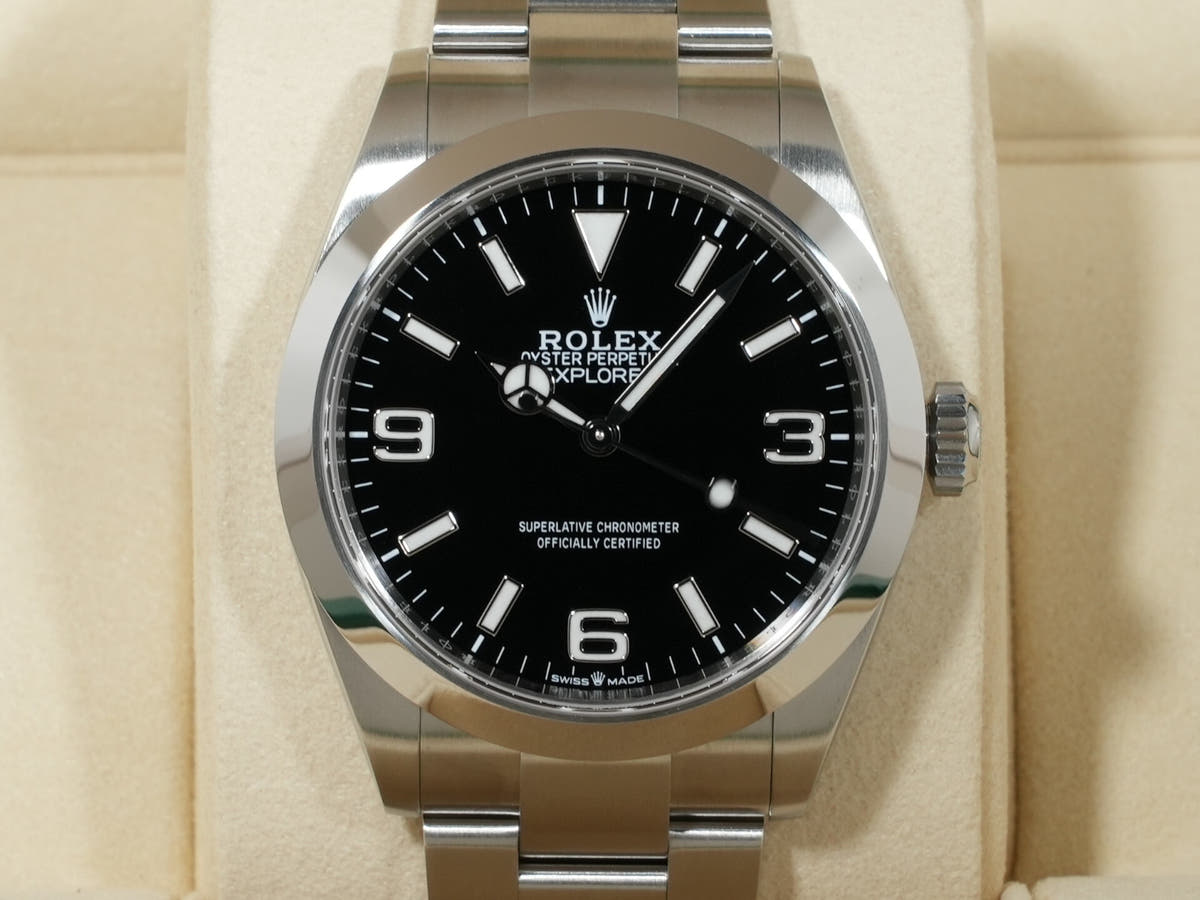 ロレックス エクスプローラー40 Ref.224270 ブラック文字盤 未使用 fjyv9jqr