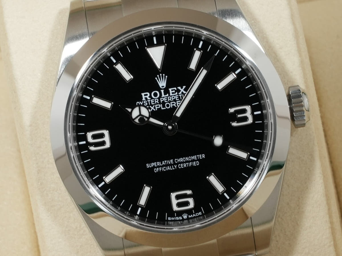 ロレックス エクスプローラー40 Ref.224270 ブラック文字盤 未使用 fjyv9jqr