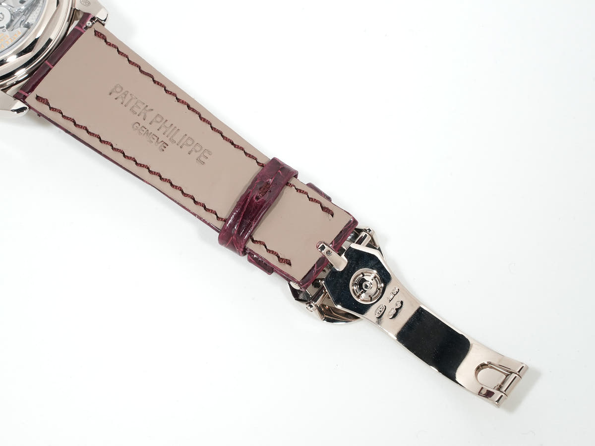 パテックフィリップ パーペチュアルカレンダー クロノグラフ Ref.5270G-001 18KWG シルバー文字盤 美中古 ujvdjviq
