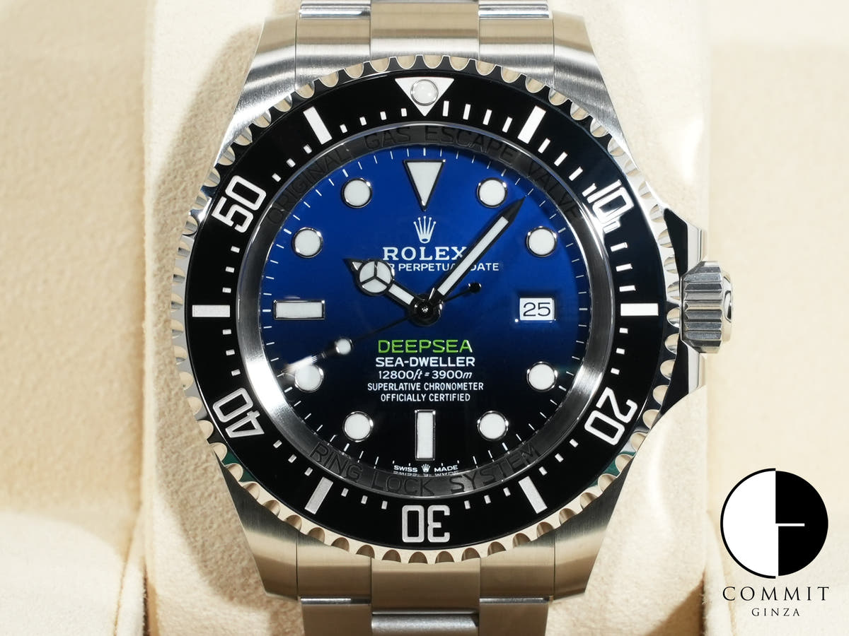 ロレックス シードゥエラー ディープシー Ref.126660 D-BLUE文字盤 未使用 r2ii6f46
