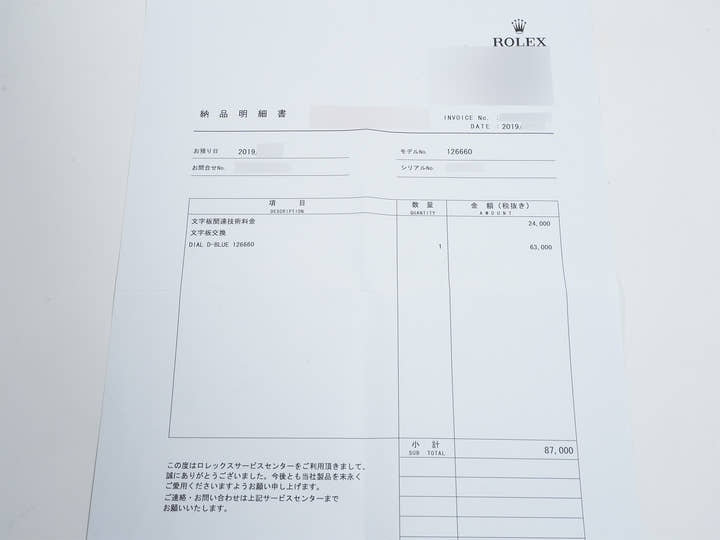 ロレックス シードゥエラー ディープシー Ref.126660 ステンレススチール D-BLUE文字盤