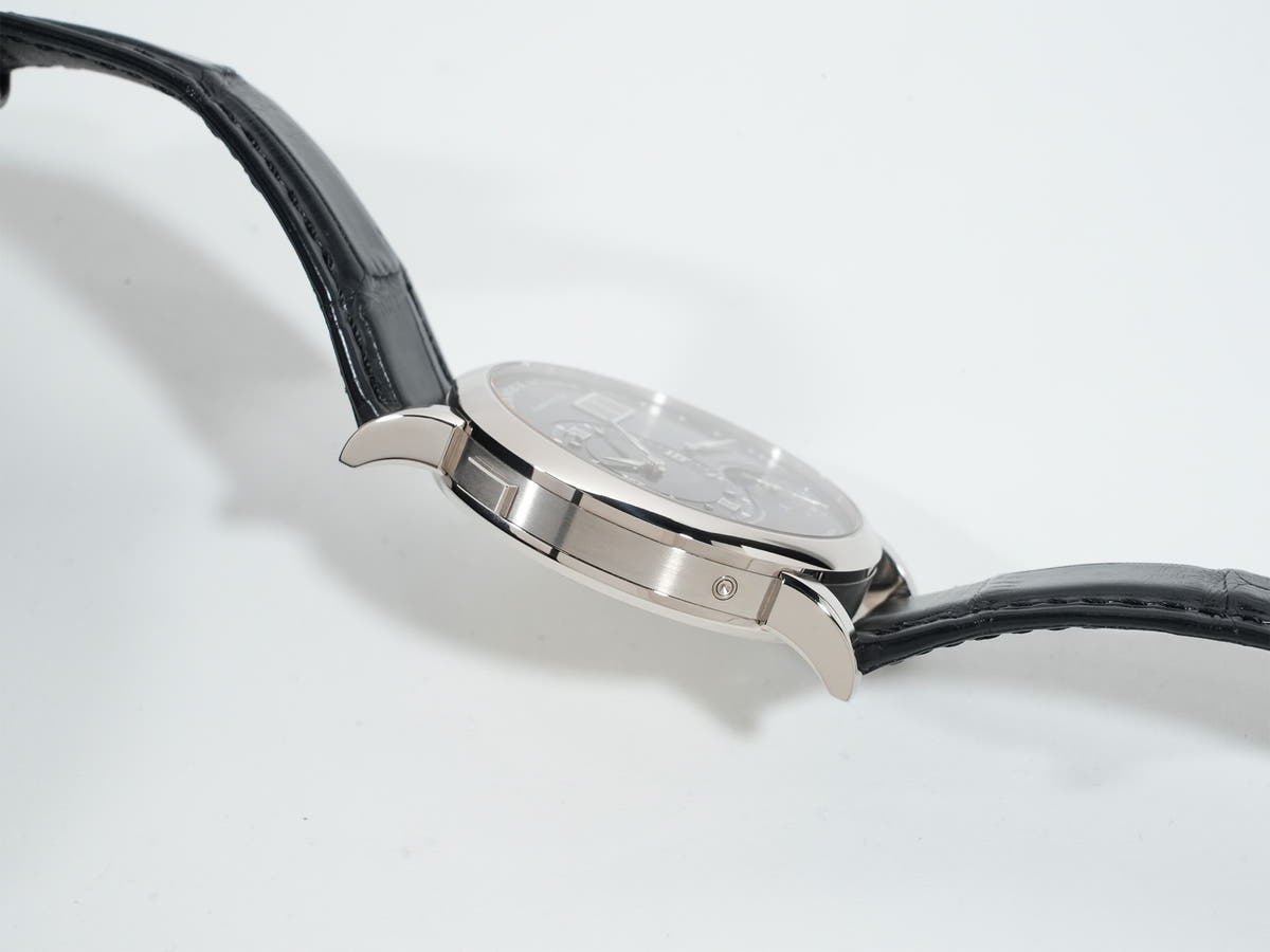A. Lange &amp; Söhne Lange 1 Moon Phase Ref.192.029 18KWG Black Dial Unused re6dooiv