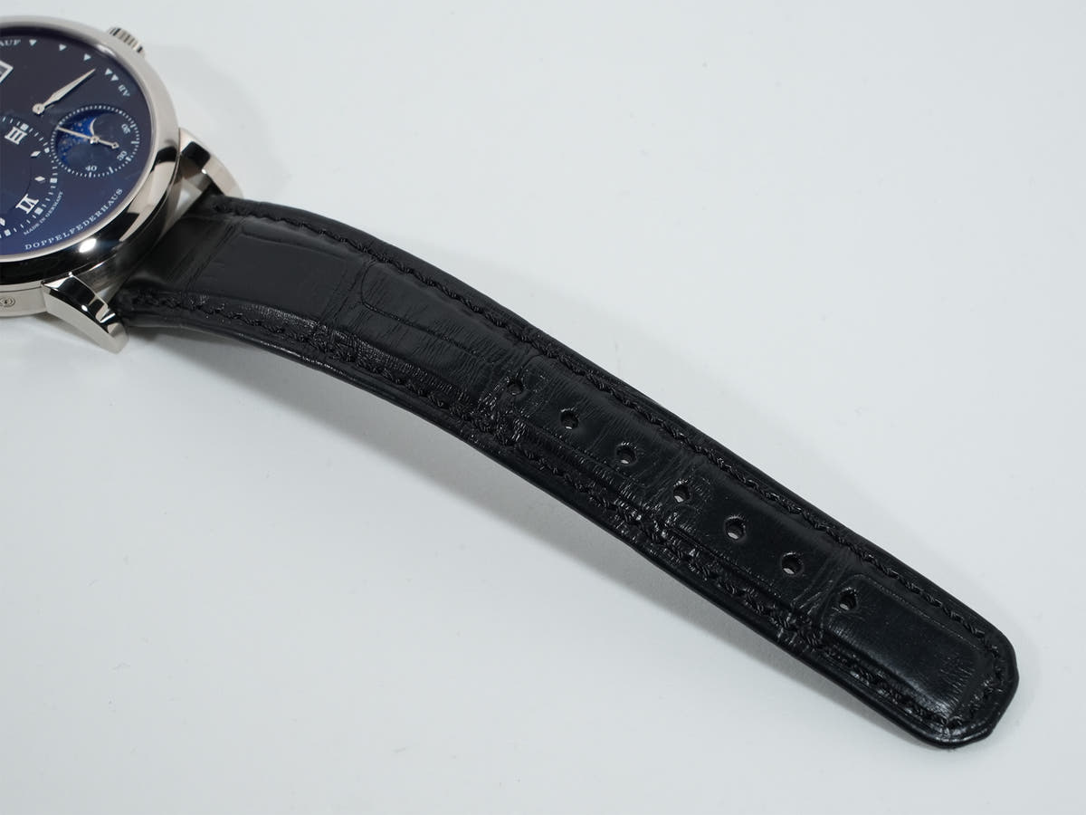 A. Lange &amp; Söhne Lange 1 Moon Phase Ref.192.029 18KWG Black Dial Unused re6dooiv