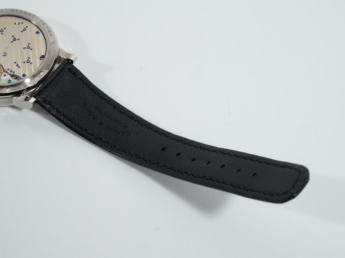 A. Lange &amp; Söhne Lange 1 Moon Phase Ref.192.029 18KWG Black Dial Unused re6dooiv