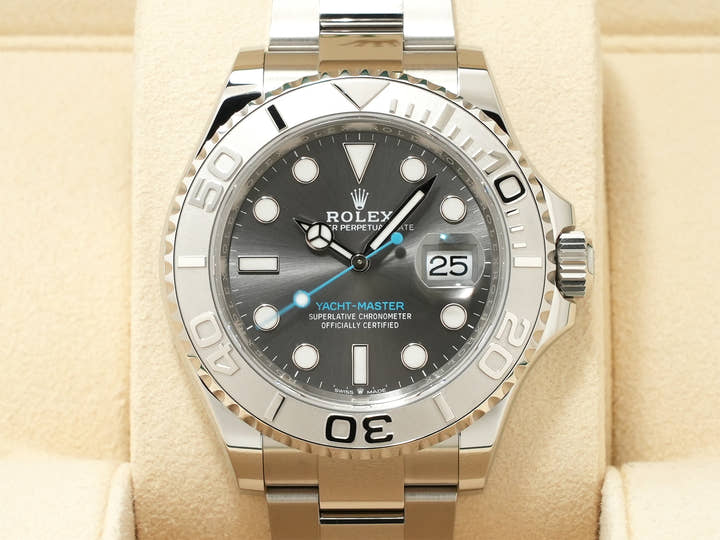 Rolex Yacht-Master 40 Ref. 126622 Stainless Steel/Platinum Slate Dial