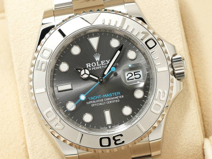 Rolex Yacht-Master 40 Ref. 126622 Stainless Steel/Platinum Slate Dial