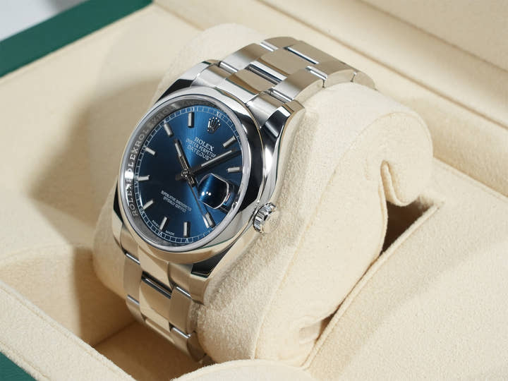 Rolex Datejust Ref. 116200 Stainless Steel Blue Dial