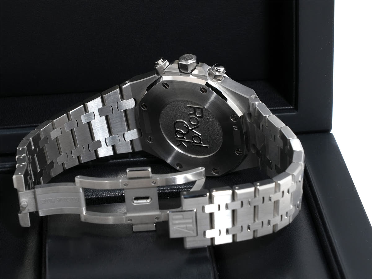 オーデマピゲ ロイヤルオーク クロノグラフ Ref.26320ST.OO.1220ST.03 ブルー文字盤 美品 n3tz47im