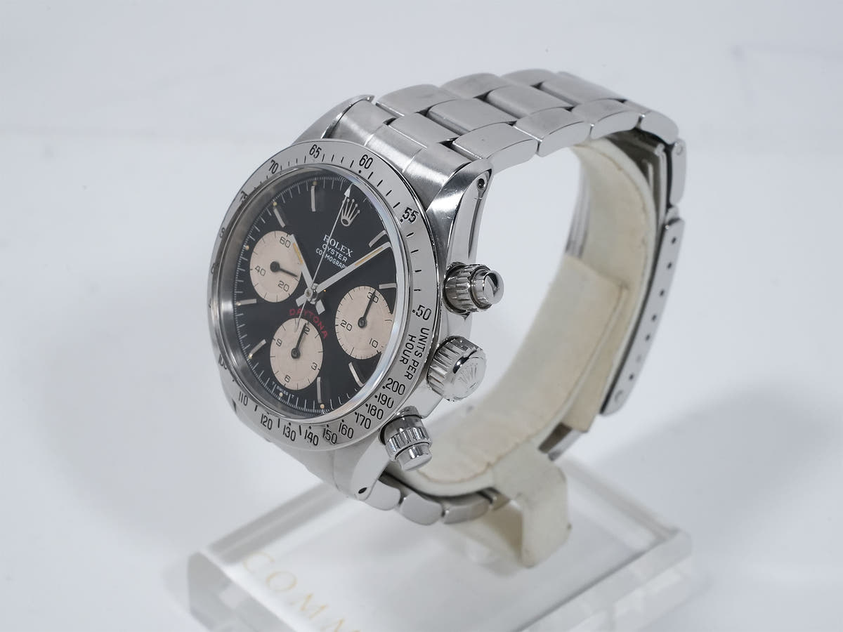 Rolex Daytona Ref.6265 SS Black Dial Used wnt3t5yg