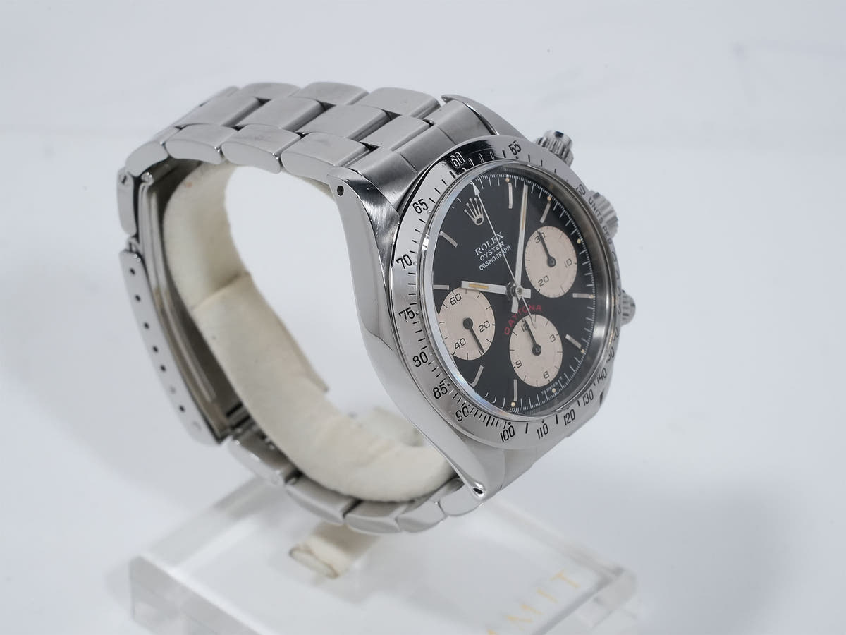 Rolex Daytona Ref.6265 SS Black Dial Used wnt3t5yg