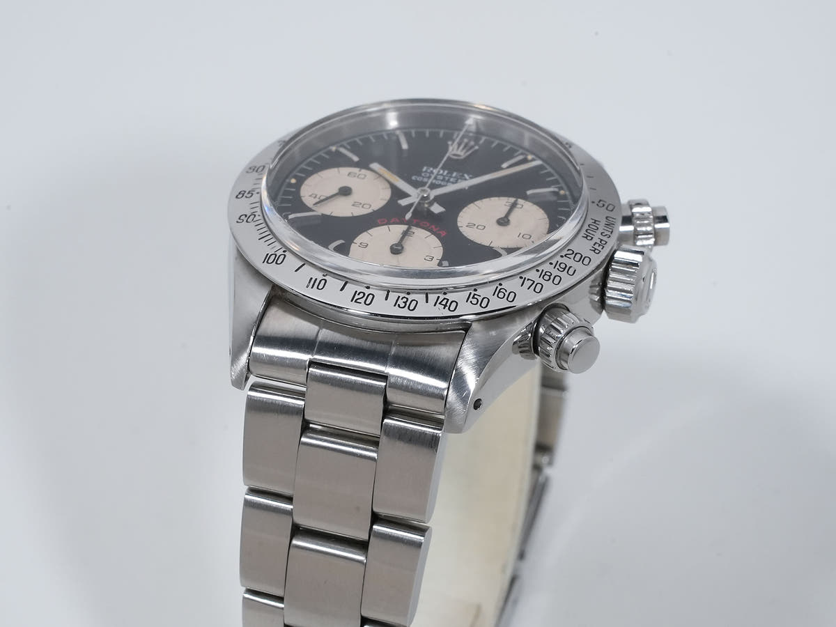 Rolex Daytona Ref.6265 SS Black Dial Used wnt3t5yg