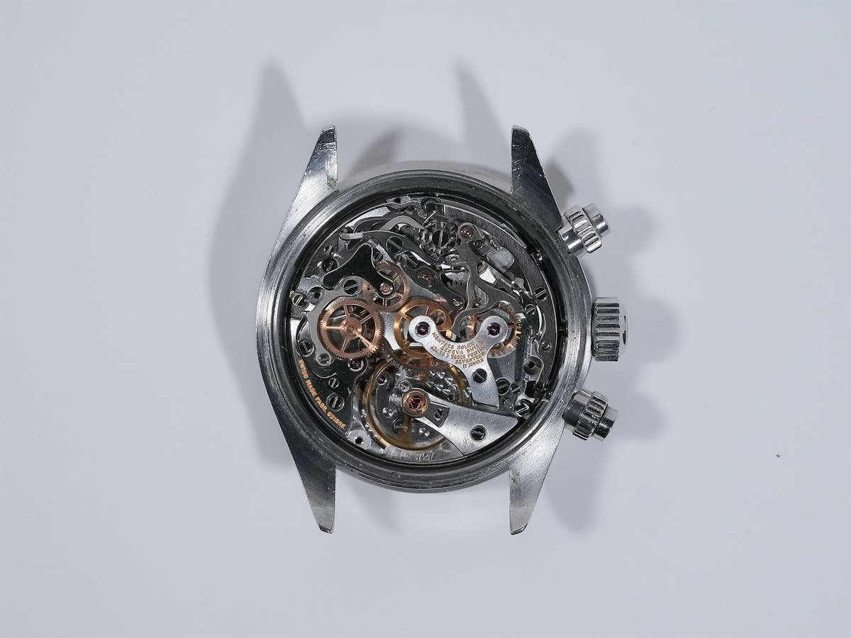 Rolex Daytona Ref.6265 SS Black Dial Used wnt3t5yg