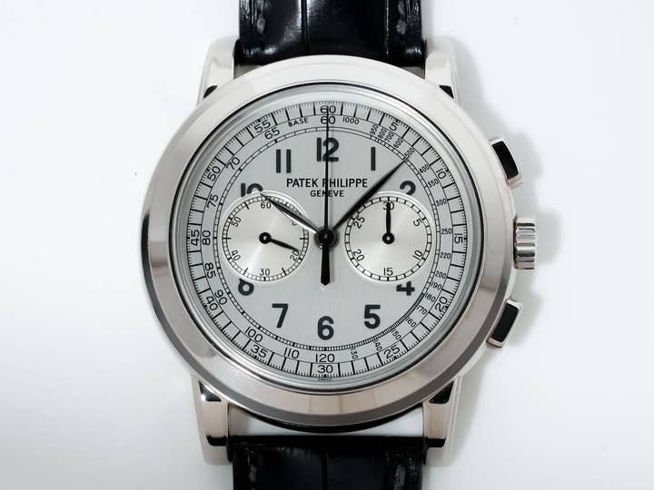 パテックフィリップ クロノグラフ Ref.5070G-001 ホワイトゴールド シルバー文字盤