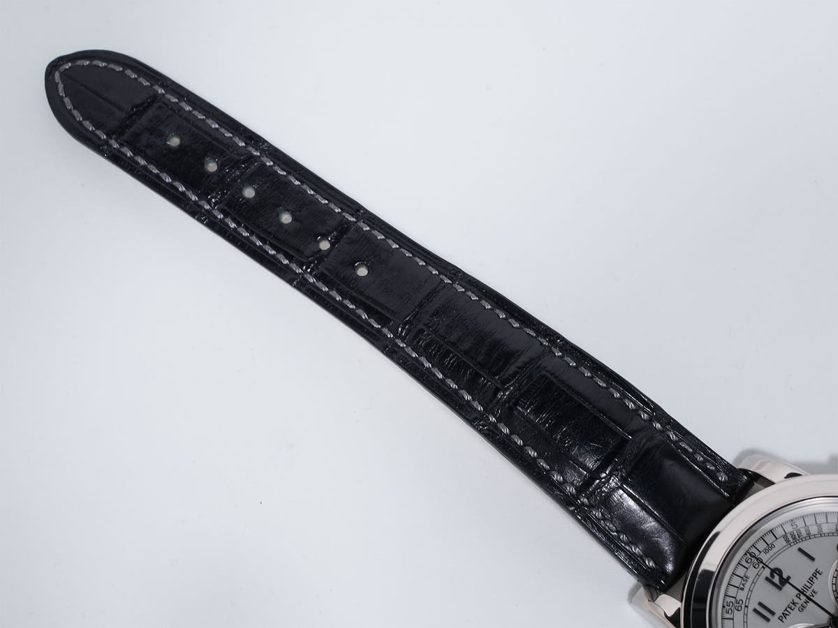 パテックフィリップ クロノグラフ Ref.5070G-001 18KWG シルバー文字盤 中古 n48gmk4w