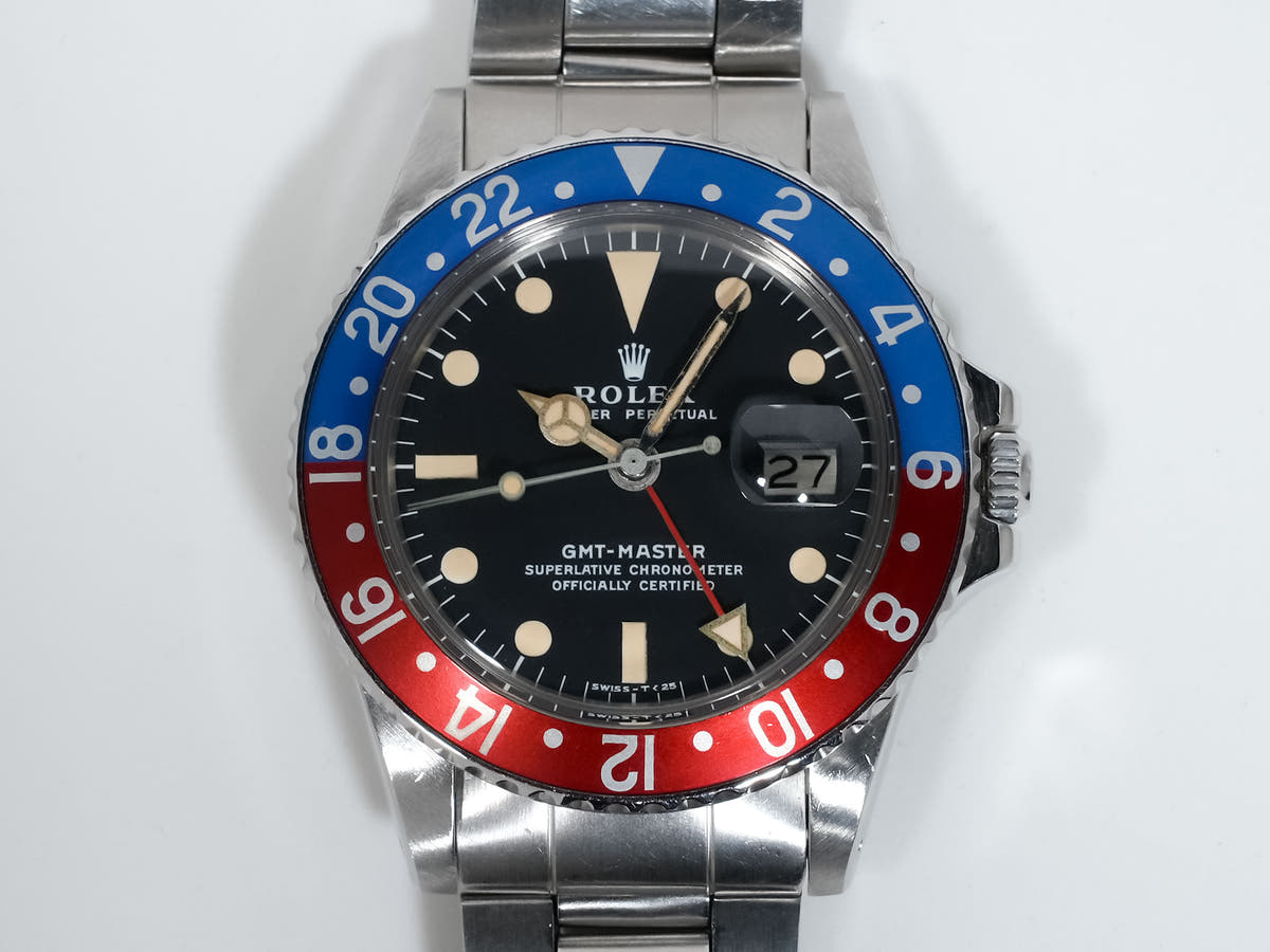 ロレックス GMTマスター Ref.1675 ブラック文字盤 中古 wt9xy5vd