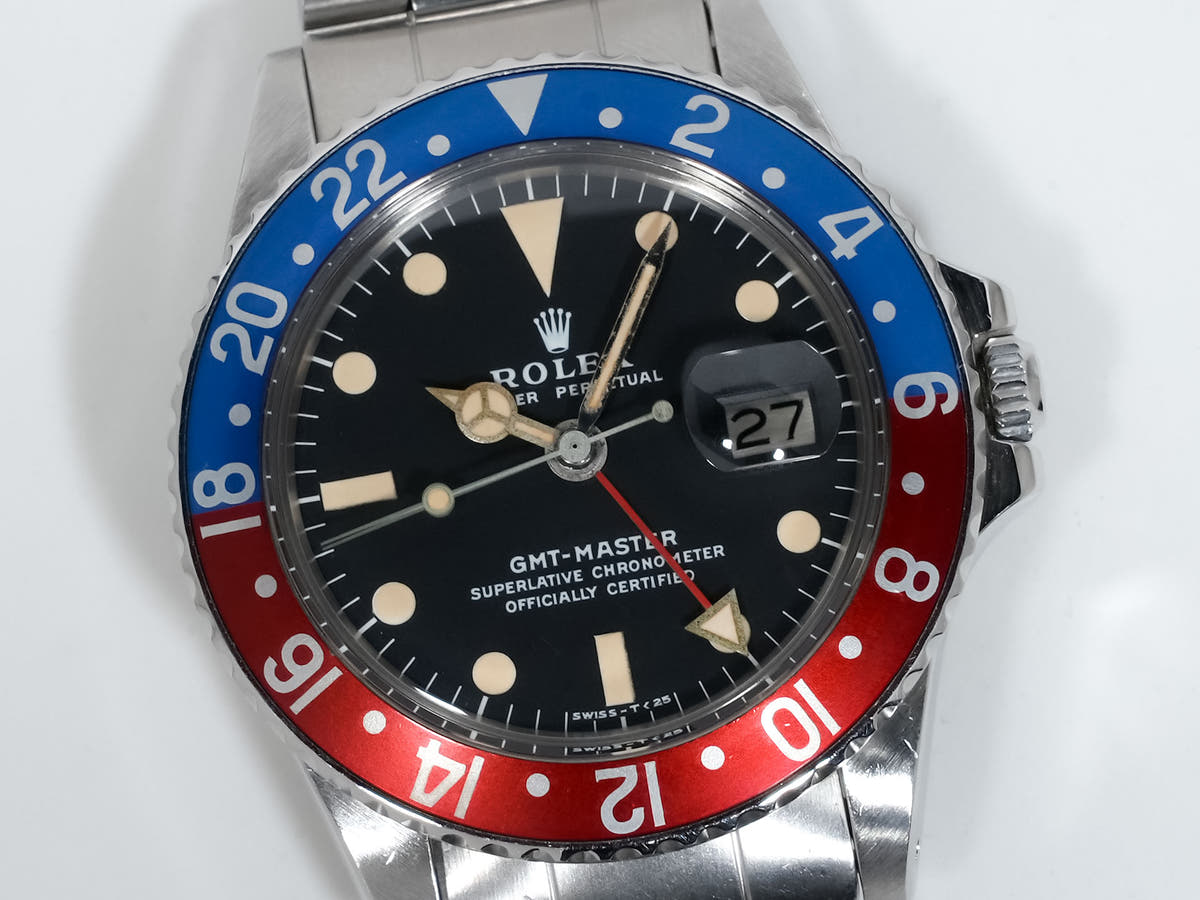 ロレックス GMTマスター Ref.1675 ブラック文字盤 中古 wt9xy5vd