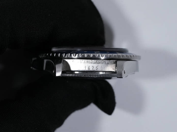 ロレックス GMTマスター Ref.1675 ステンレススチール ブラック文字盤 オイスターブレスレット