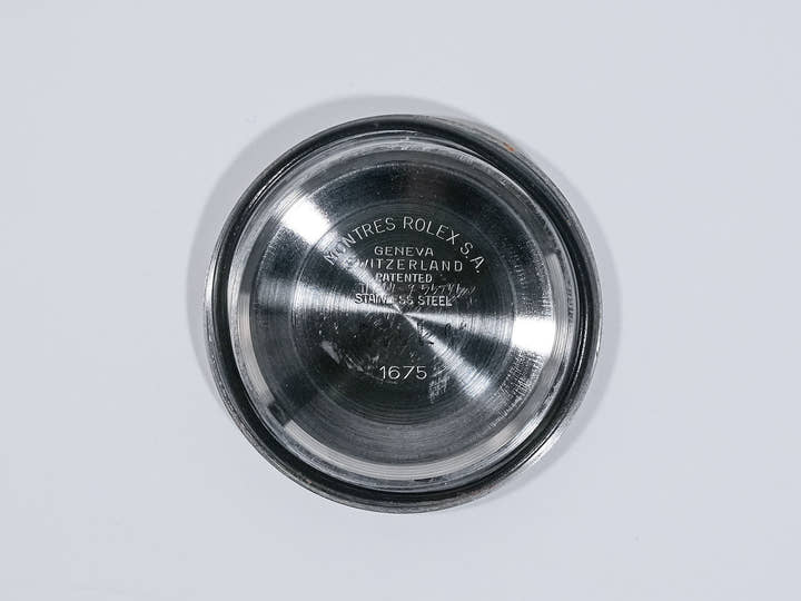 ロレックス GMTマスター Ref.1675 ステンレススチール ブラック文字盤 オイスターブレスレット