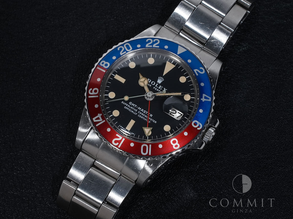 ロレックス GMTマスター Ref.1675 ブラック文字盤 中古 wt9xy5vd