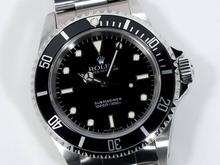 ロレックス サブマリーナー ノンデイト Ref.14060 ステンレススチール ブラック文字盤