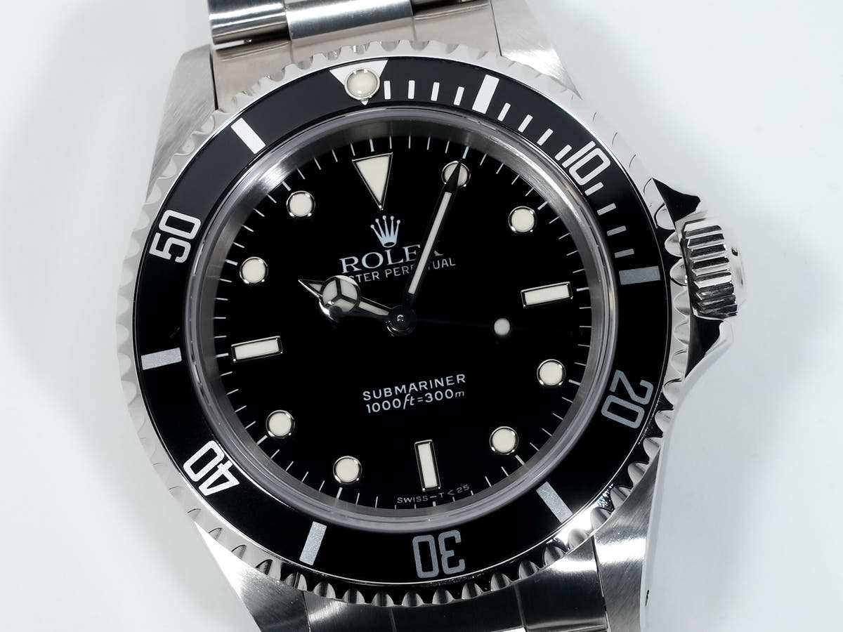 ロレックス サブマリーナー ノンデイト Ref.14060 SS ブラック文字盤 中古 o88bigxr