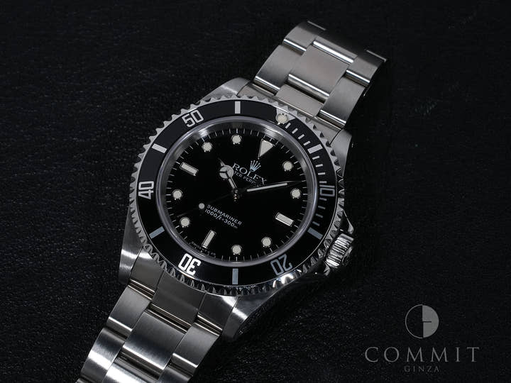 ロレックス サブマリーナー ノンデイト Ref.14060 ステンレススチール ブラック文字盤