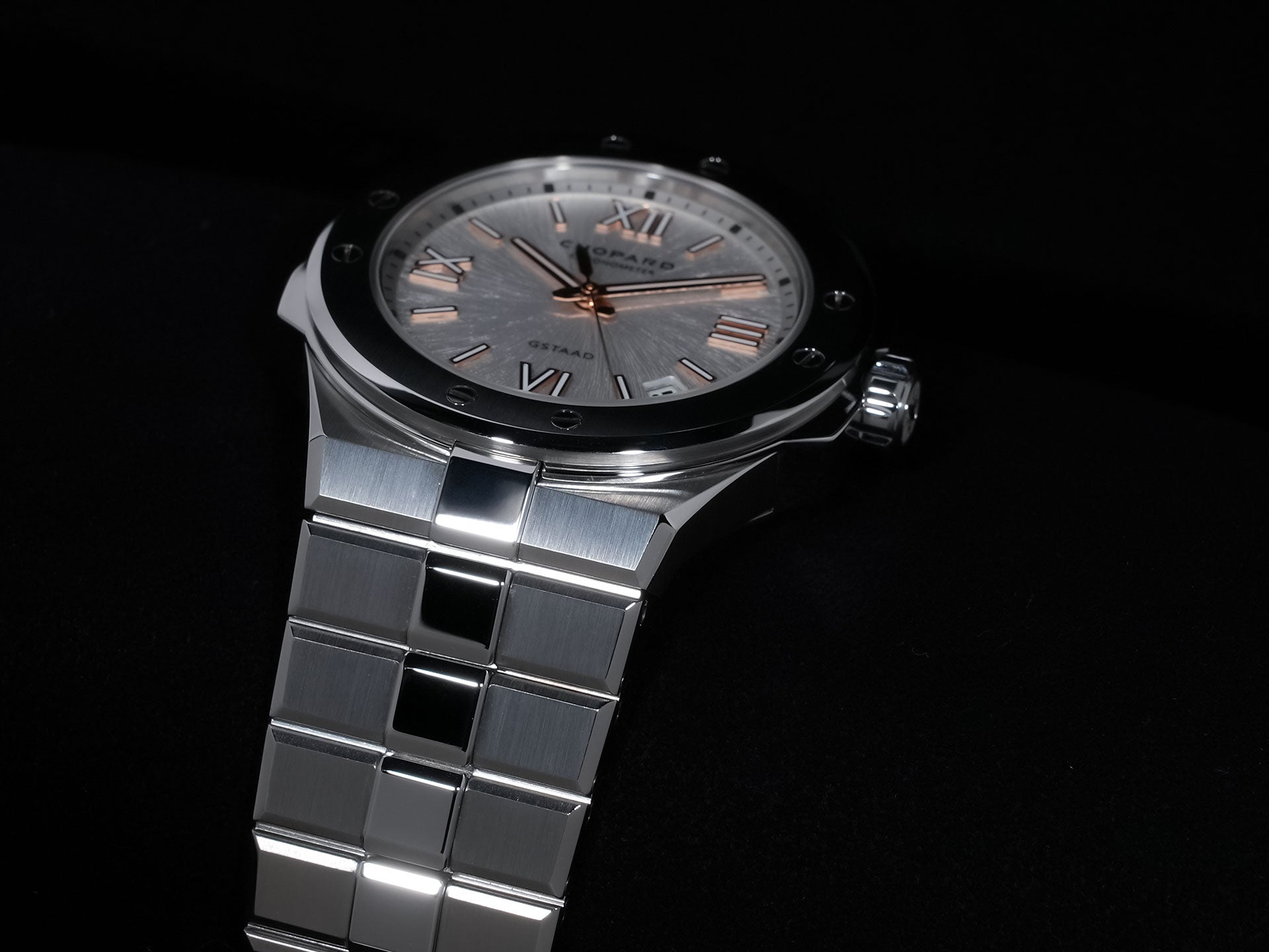ショパール アルパインイーグル 298600-3009 シルバー 美品