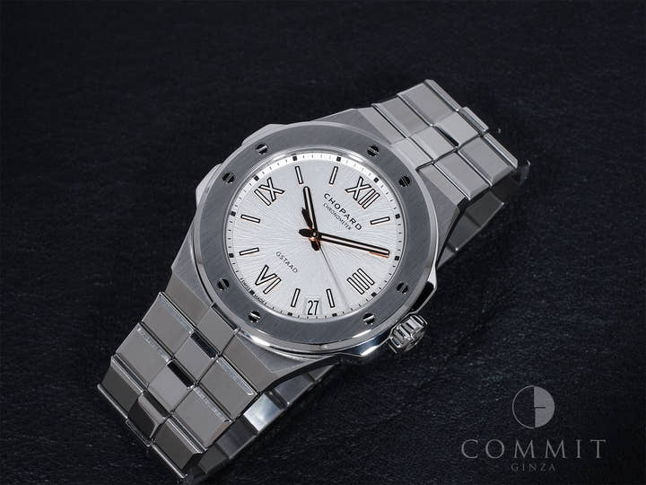 ショパール アルパインイーグル Ref.298600-3009 シルバー文字盤 美品 t6v37wi2