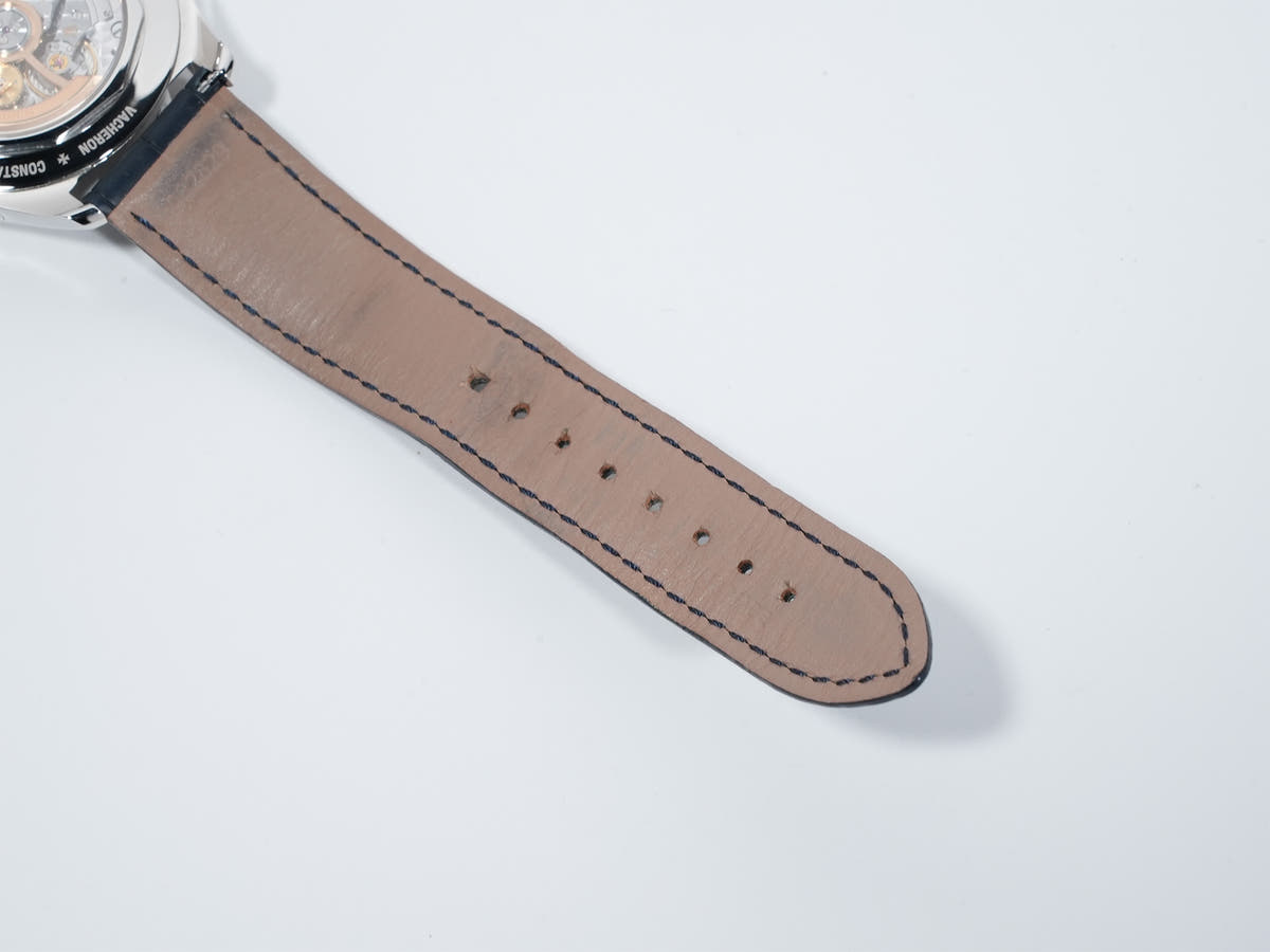 ヴァシュロンコンスタンタン フィフティーシックス コンプリートカレンダー Ref.4000E/000A-B548 ブルー文字盤 中古 vu7pqwqp