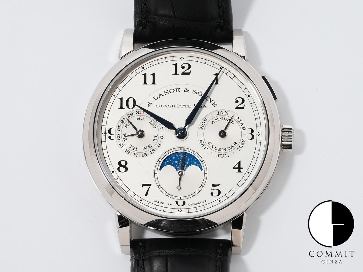 A. Lange &amp; Söhne 1815 Annual Calendar Ref.238.026 Silver Dial Good Condition 7fprq8n9