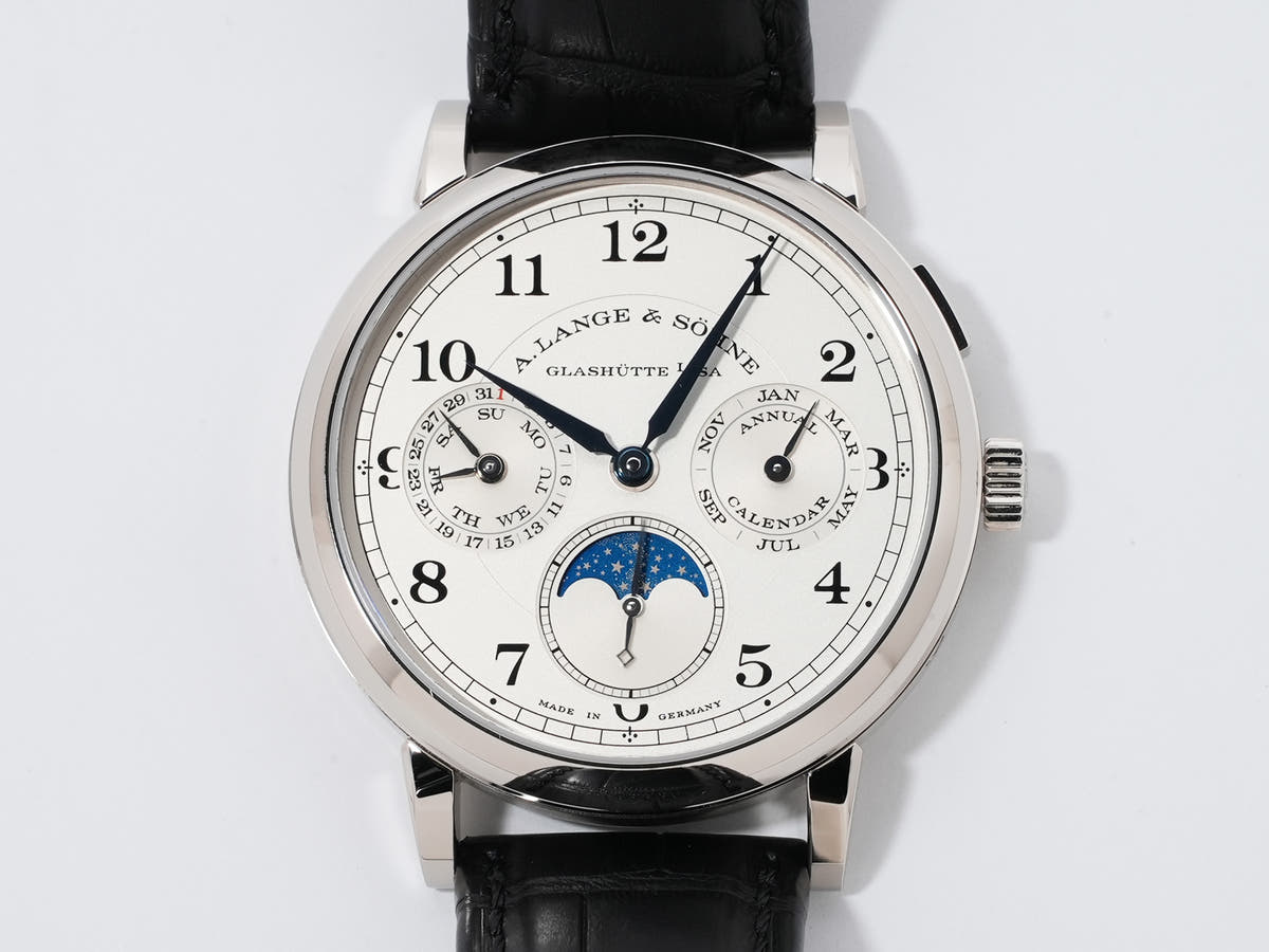 A. Lange &amp; Söhne 1815 Annual Calendar Ref.238.026 Silver Dial Good Condition 7fprq8n9