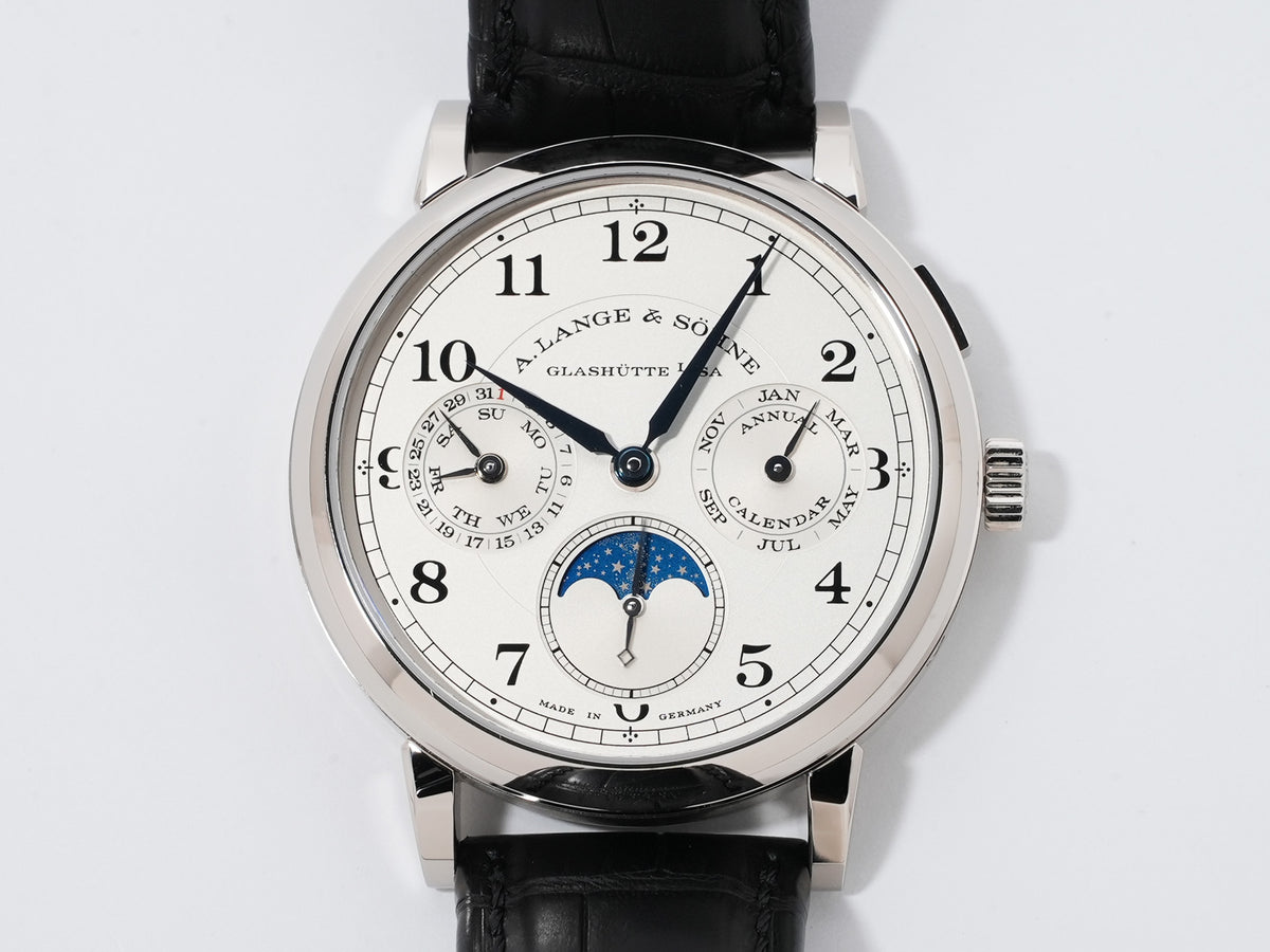 A. Lange &amp; Söhne 1815 Annual Calendar Ref.238.026 Silver Dial Good Condition 7fprq8n9