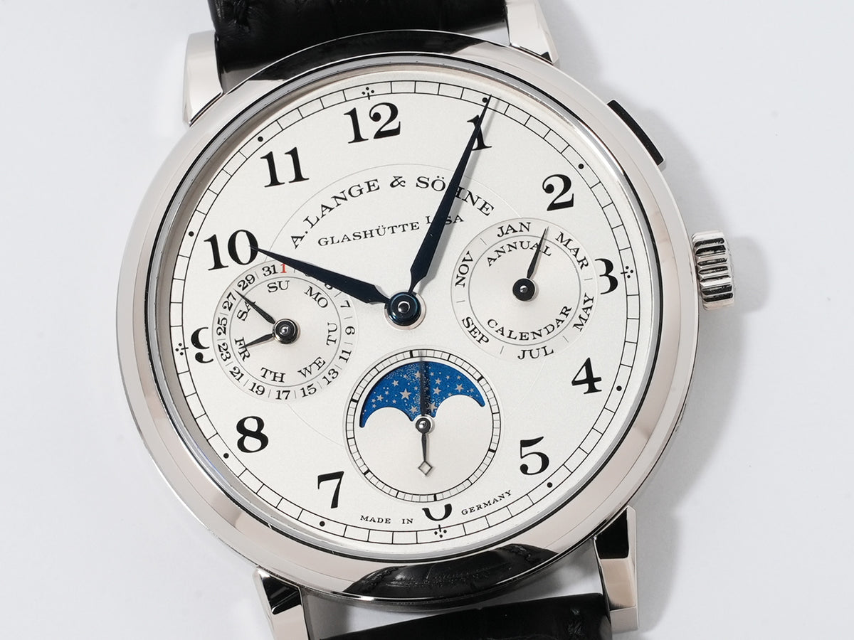 A. Lange &amp; Söhne 1815 Annual Calendar Ref.238.026 Silver Dial Good Condition 7fprq8n9
