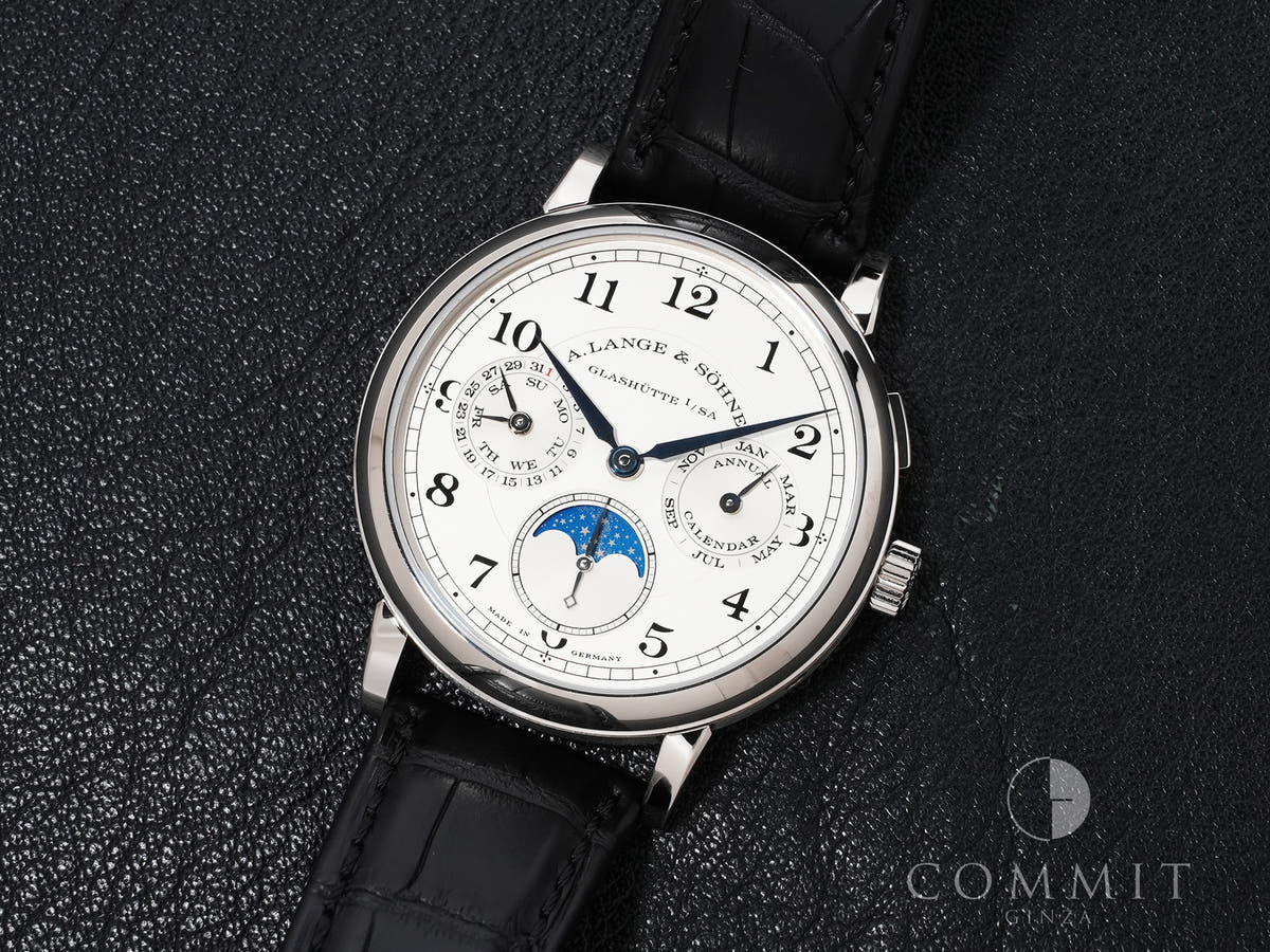 A. Lange &amp; Söhne 1815 Annual Calendar Ref.238.026 Silver Dial Good Condition 7fprq8n9