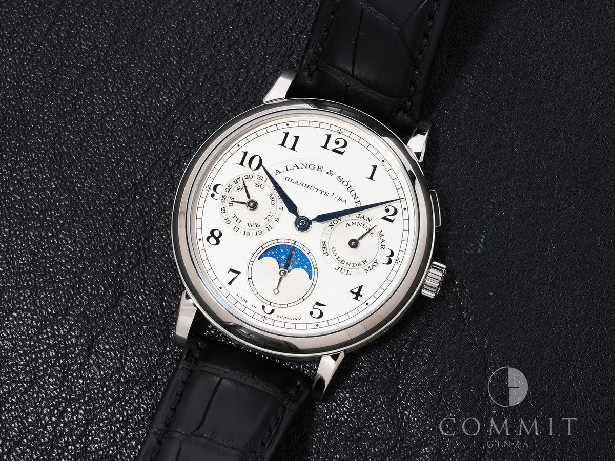 A. Lange &amp; Söhne 1815 Annual Calendar Ref.238.026 Silver Dial Good Condition 7fprq8n9