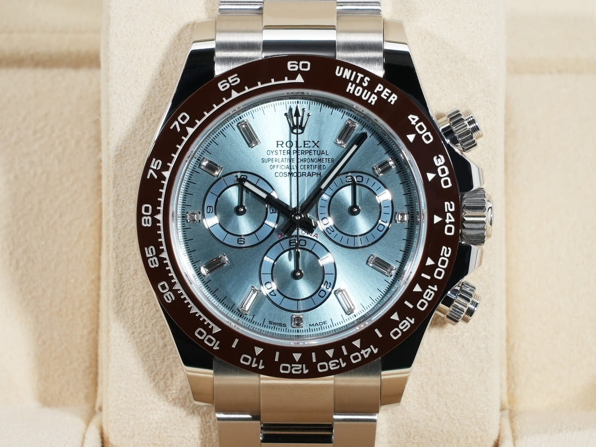 ロレックス デイトナ Ref.116506A PT アイスブルー文字盤 美品 fu6xjkdo